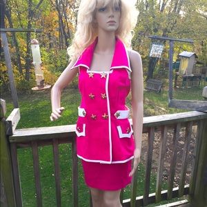 COPY - Vintage 1990’s Pink Skirt Suit Cruise Party Size S